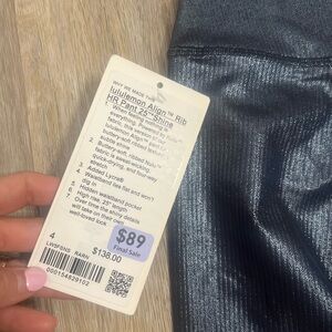 NWT LULULEMON SPECIAL EDITION SHINE High-Waist Leggings